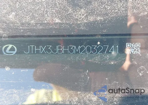 2021 Lexus Ux 200 из США, поврежденный, VIN JTHX3JBH3M2032741